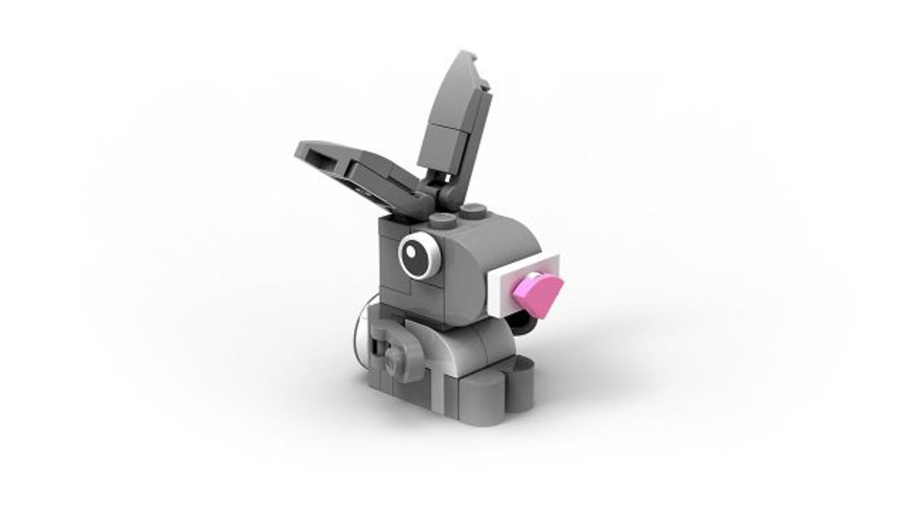 Get a FREE Lego Make Take Bunny at The Lego Store in April br
